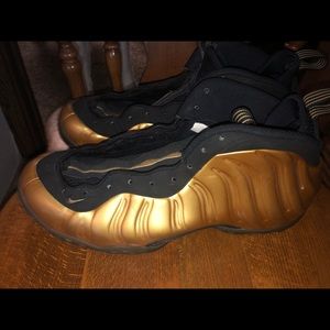 Foamposite “Gold” Size 14